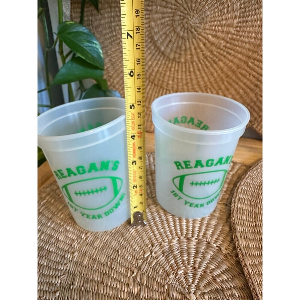 Reagan’s First Year Down! 2 plastic cups - Picture 4 of 5